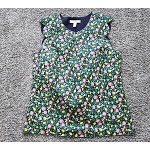 1901 Shirt Womens Extra Small Tank Top Blouse XS Lemon Grapefruit